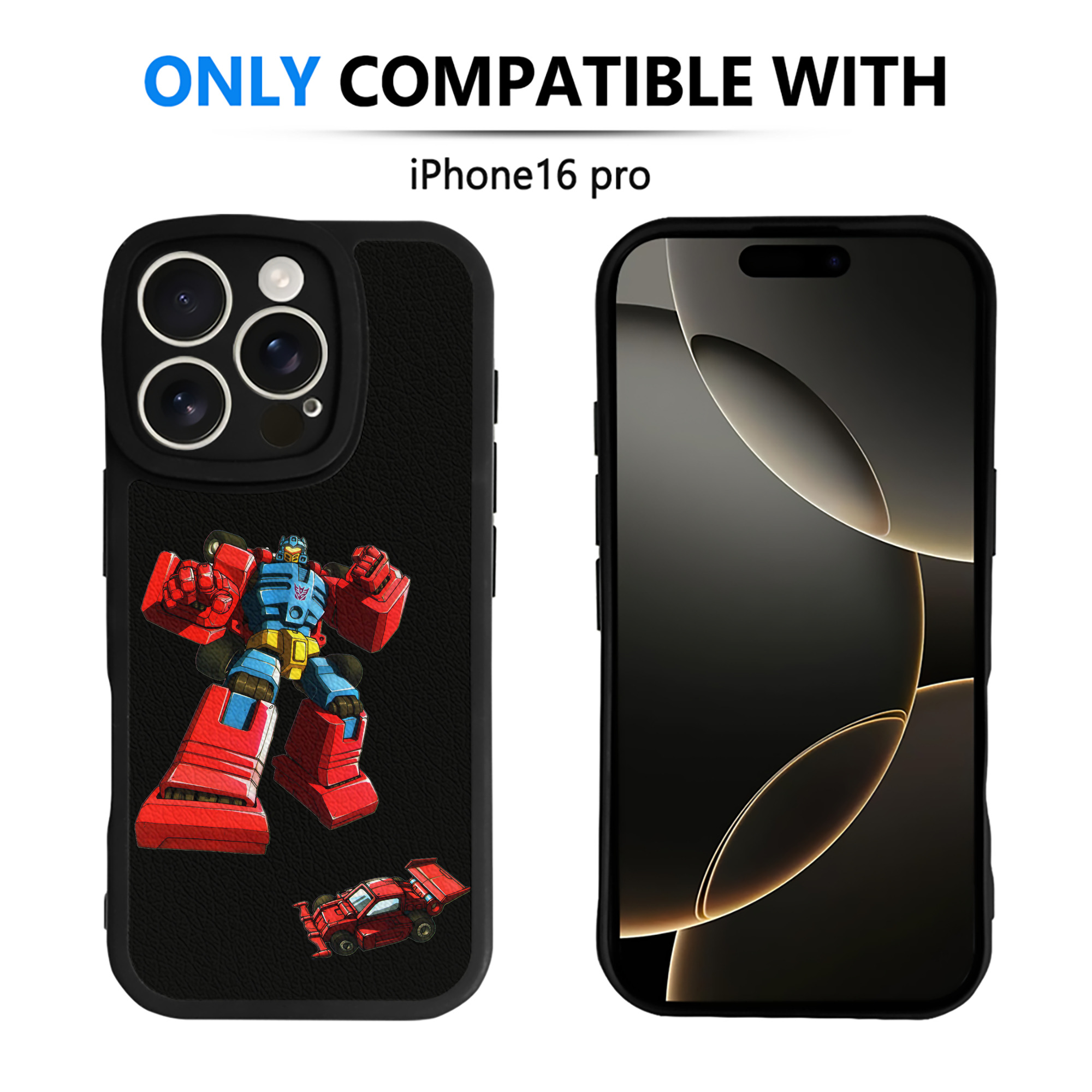 （画像用）  【iPhone 16シリーズ対応】シリコンスマホケース（レザー調） 材質：シリコン